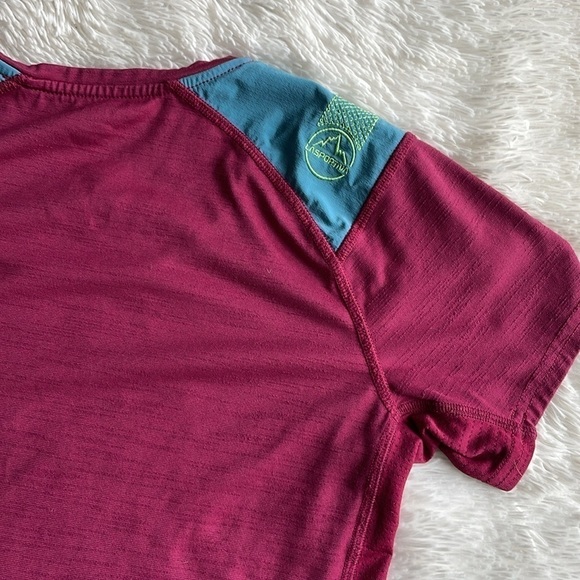 La Sportiva climbing hiking outdoor Compass T Shirt Womens small - Picture 4 of 9